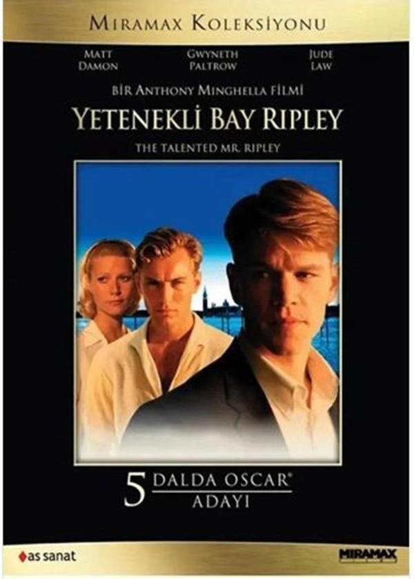 Yetenekli Bay Ripley - The Talented Mr.Ripley ( Türkçe Dublaj ) ( Ambalajında - Sıfır ) DVD - Image 1