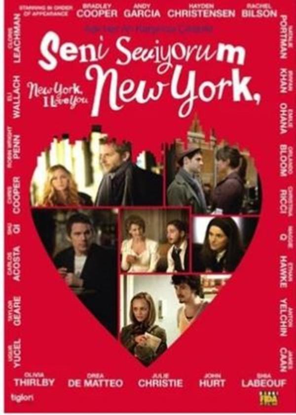 Seni Seviyorum New York - New York, I Love You ( Türkçe Dublaj ) ( Ambalajında - Sıfır ) DVD - Image 1