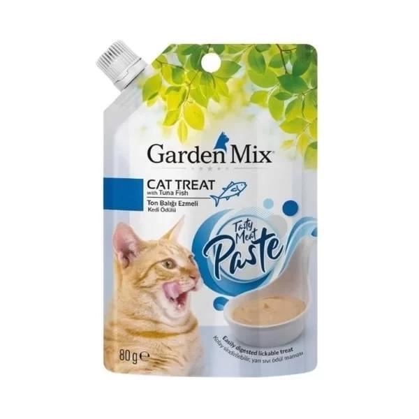 Garden Mix Ton Balık Ezme Sıvı Kedi Ödül Maması 80 Gr - Image 1