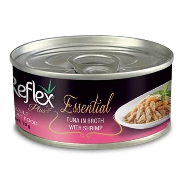 Reflex Plus Ton Balık ve Karidesli Yetişkin Konserve Kedi Maması 70 Gr - Image 1