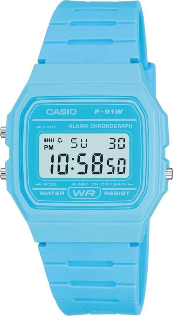 Casio Unisex Retro Kol Saati F-91WC-2ADF - Image 1