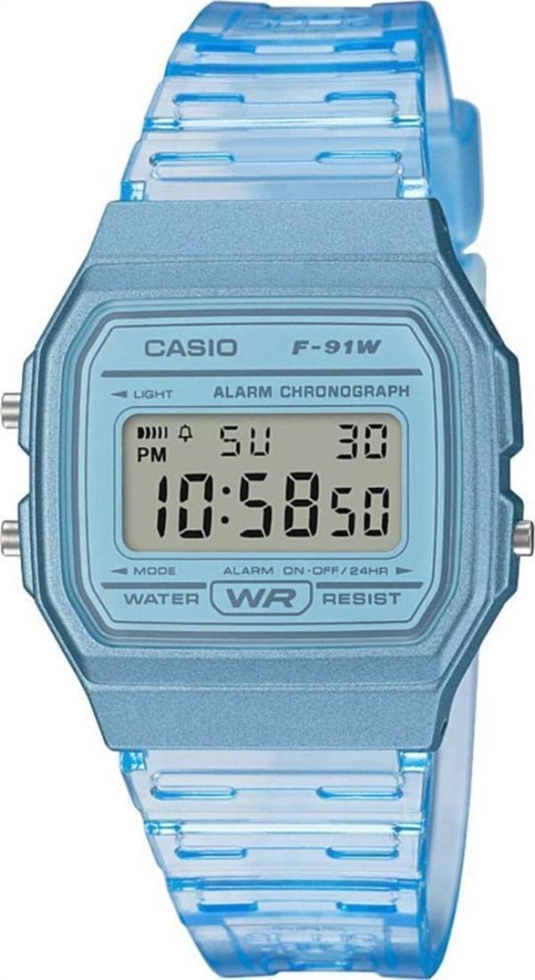 Casio Unisex Retro Kol Saati F-91WS-2DF - Image 1