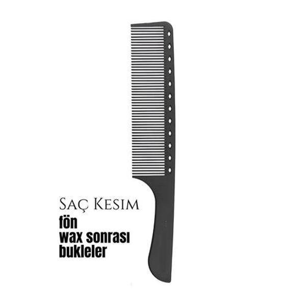 Berber Kuaför Saç Kesim Bukleli Saç Fön Wax Sonrası Tarak - Image 1