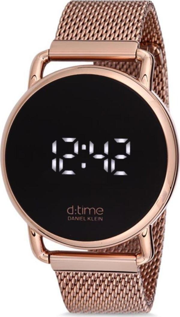 Daniel Klein Unisex Pembe Tıme Dokunmatik Kol Saati 013296b - Image 1