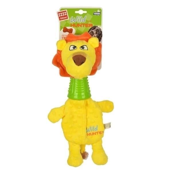 Gigwi Diş Kaşıyıcılı Aslan Şekilli Peluş Köpek Oyuncağı - Image 1