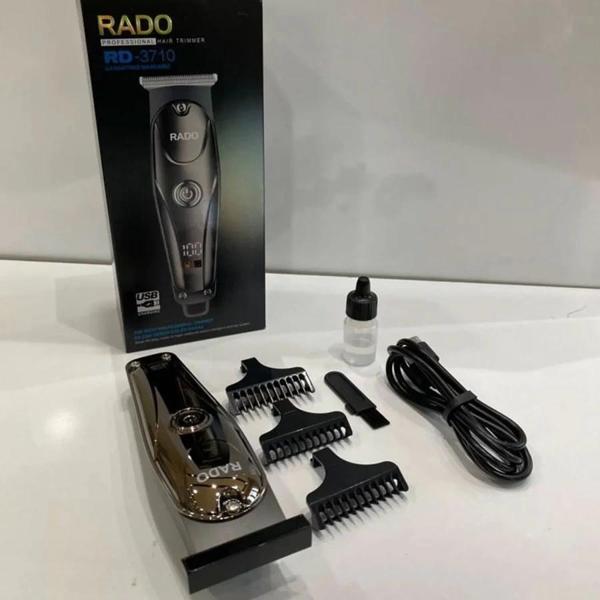 T Bıçak Sıfır Kesim LCD Ekran Şarjlı Tıraş Makinesi RD-3710 - Image 1