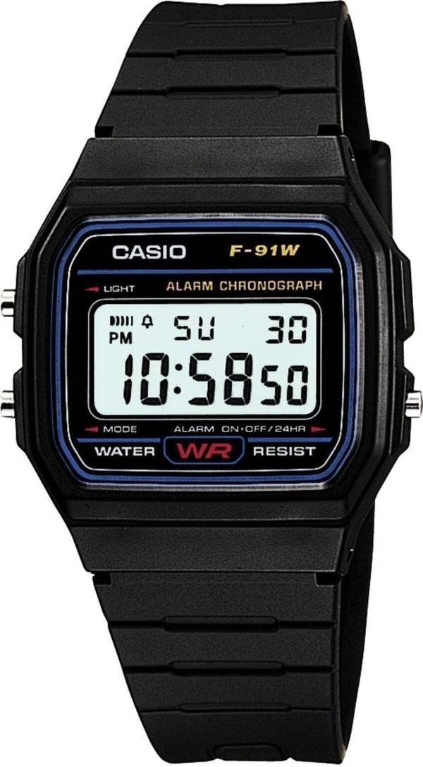 Casio Erkek Kol Saati F-91W-1DG - Image 1