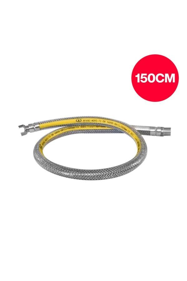 Evs Ocak Doğalgaz Flex Hortumu 150 Cm - Image 1
