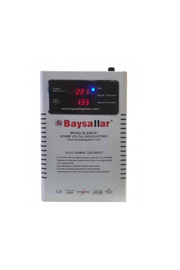 Baysallar Kombi Regülatörü Micro İşlemcili Kombi Voltaj Regülatörü 500 Watt - Image 1