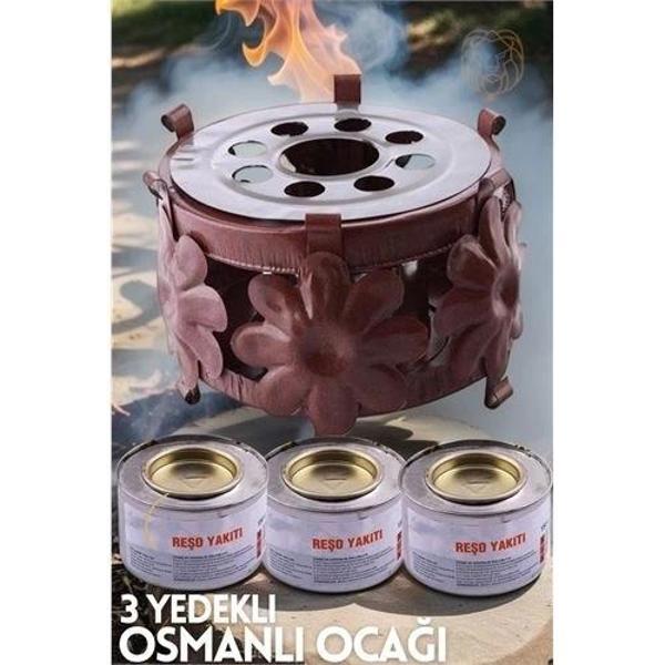 Osmanlı Ocağı 3 ADET Yedek Reşo Jel Yakıtı 718436 - Image 1