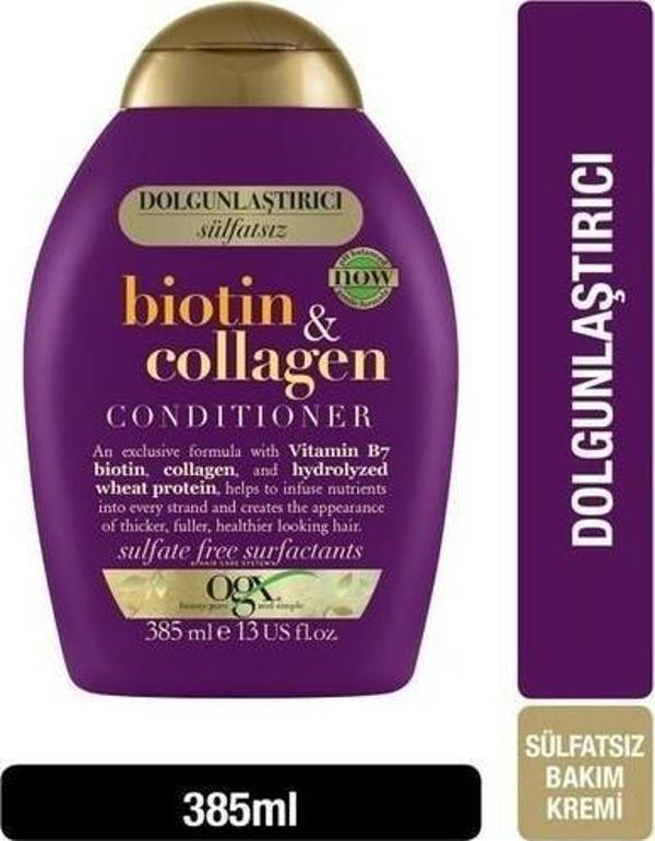 OGX Saç Kremi 385Ml Biotin & Collagen - Image 1