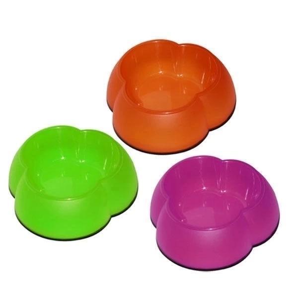 Pawise Plastik Kedi ve Köpek Mama Kabı Çiçek Şekilli 1250 Ml - Image 1