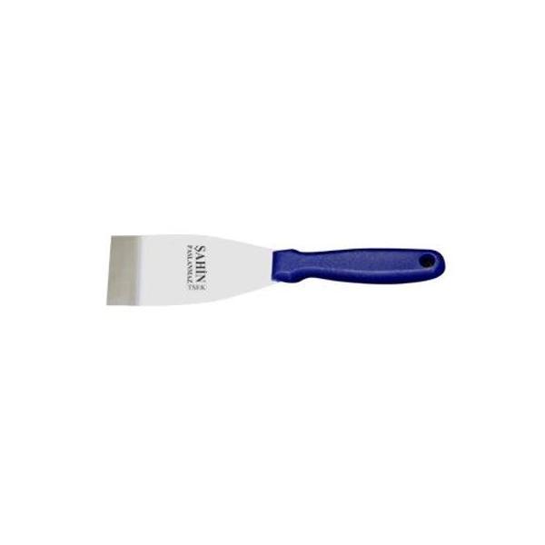 Şahin Bursa Paslanmaz Gıda Spatulası No:5, 12 cm - Plastik Sap - Image 1