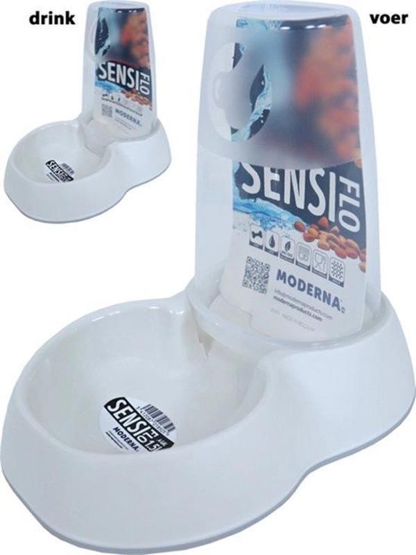 Moderna Sensiflo 1,5 L Mama Kabı Beyaz - Image 1