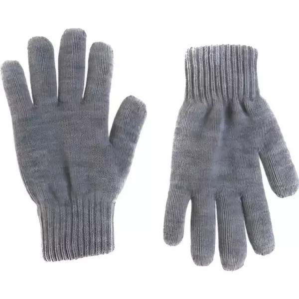 Unisex Triko Dokuma Eldiven - Gri - Image 1