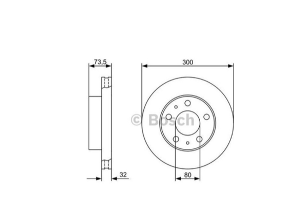 Fiat Ducato Peugeot Boxer Citroen Jumper 2006-2016 Ön Fren Disk Aynası - Image 1