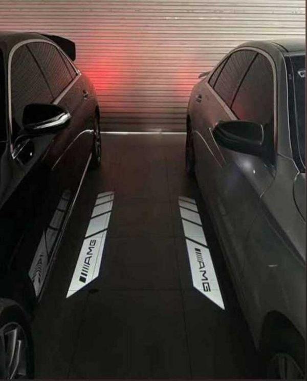 Mercedes W205 - W213 C Ve E Serisi Uyumlu Ayna Altı Amg Aydınlatma (Amg Ambiyans) - Image 1