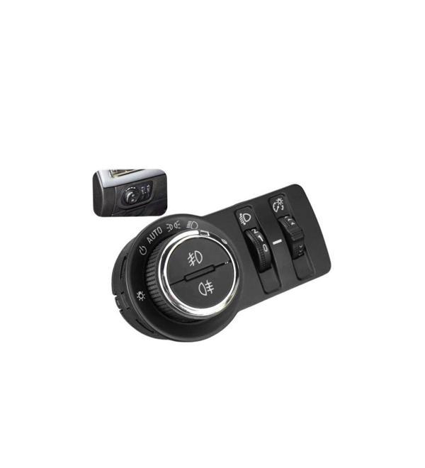 Chevrolet Cruze J300 2009-2014 Far Anahtarı Krom 9 Pin Ön Arka Sisli Otomatik - Image 1