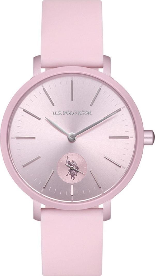 U.S. Polo Assn. Kadın Pembe Saat - Image 1