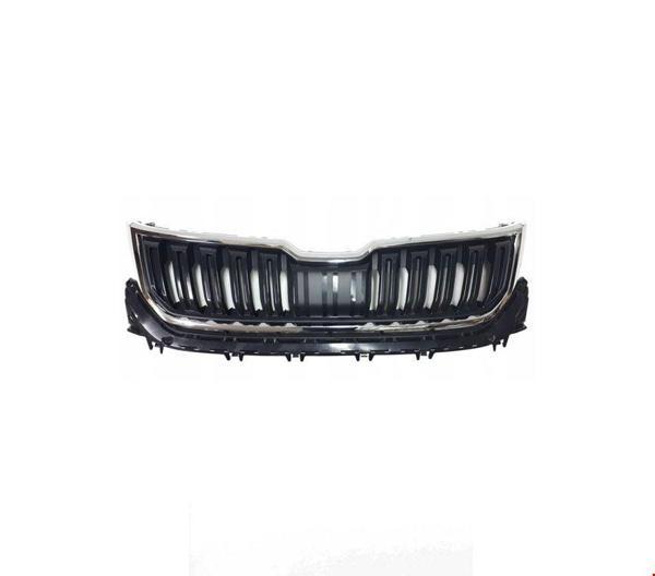 Skoda Kodiaq Ön Panjur Kromlu 2017 Sonrası Uyumlu - Image 1