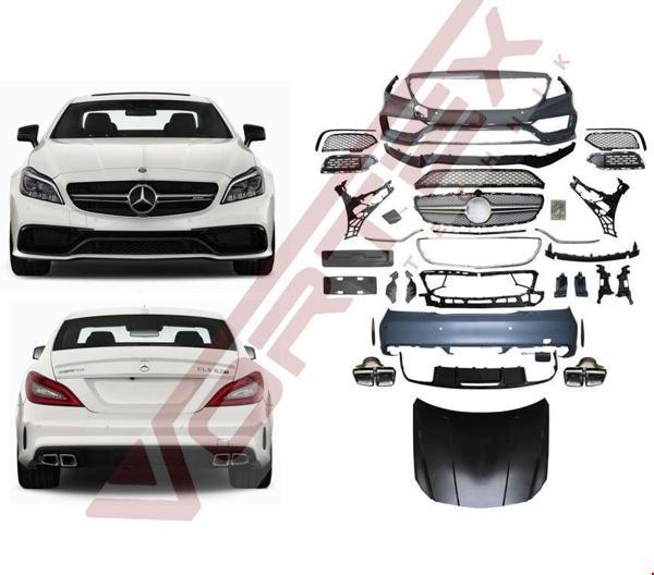 Mercedes Cls63 Amg Body Kit (Kaputlu) W218 2011 Sonrası-2018 Sonrası Uyumlu - Image 1
