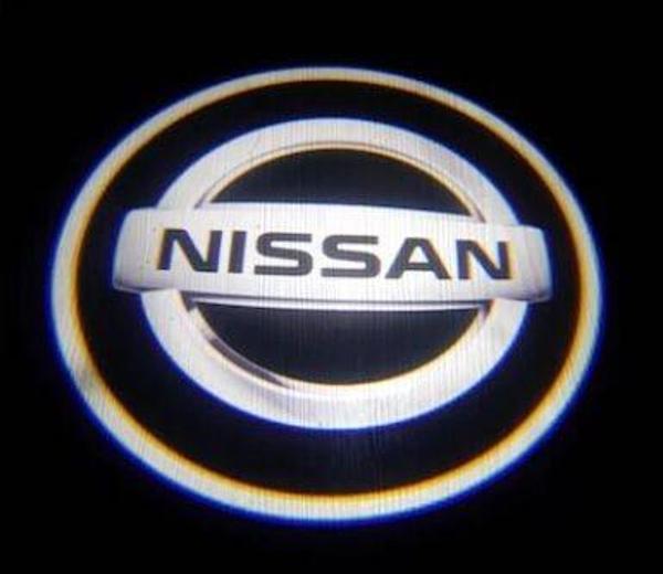 Nissan Kapı Altı Delmeli Hayalet Logo - Image 1