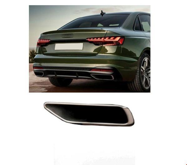 Audi A4 Arka Egzoz Ucu Sağ S-line 2020 Sonrası Uyumlu - Image 1
