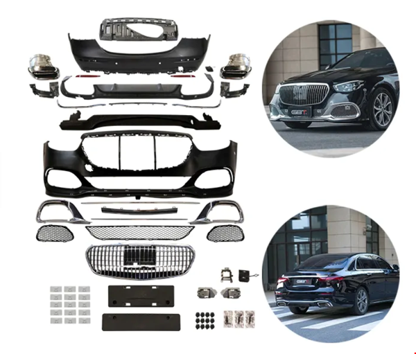 Mercedes Maybach W213 Ön Arka Tampon Seti 2020 Sonrası Uyumlu - Image 1