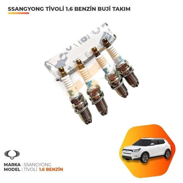 Peugeot C3 C4 C5 C8 206 307 407 807 Citroen C4 C5 C8 Xsara Hyundai Sonata Santa Fe Nissan Micra Primera 1.6 2.0 16V 2000 Sonrası Ateşleme Bujisi - Image 1