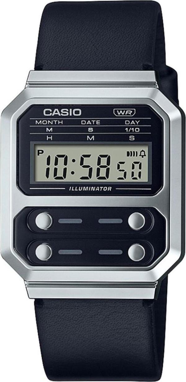 Casio Unisex Retro Kol Saati A100WEL-1ADF - Image 1