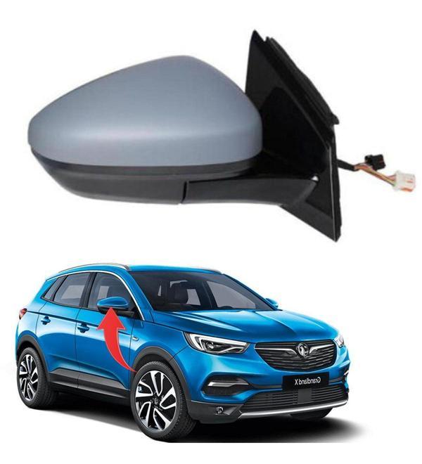 Opel Grandland 2017 Sonrası Sağ Ayna (Elektrikli, Isıtmalı, Astarlı, Isı Sensörlü, 7 Pin) - Image 1