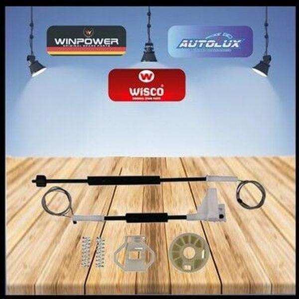 Seat Leon 2006-2013 Ön Sol Cam Kriko Tamir Takımı - Image 1