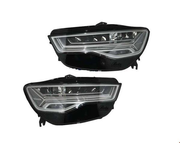 Audi A6 Ön Far Seti (Matrix Soket Sokete) 2015 Sonrası Uyumlu - Image 1