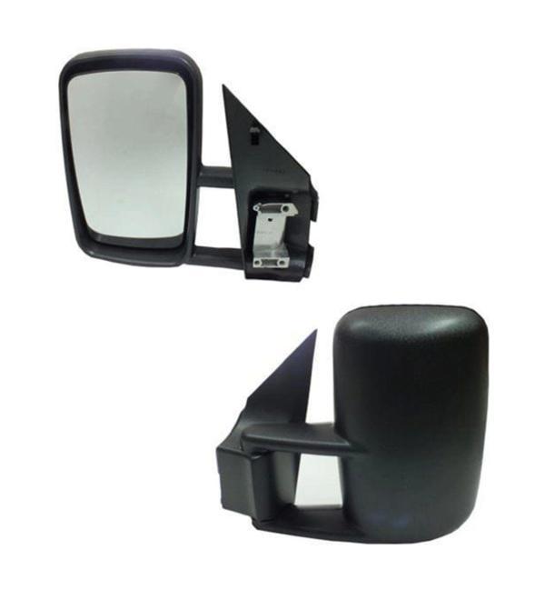 Volkswagen LT 2 2DB 1996-2006 Sol Ayna Komple Manuel Boyasız Dış Bükey Tip - Image 1