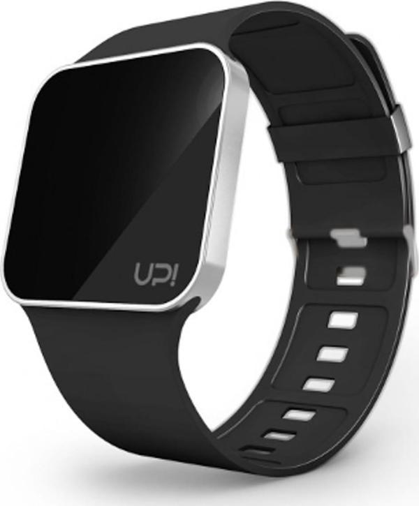 Up! Watch Unisex Kol Saati UPGRADE SİLVER & BLACK - Image 1