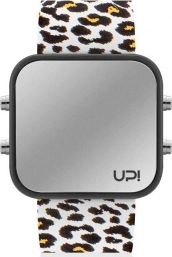 Up! Watch Upwatch Led Black Leopard Unisex Kol Saati - Image 1
