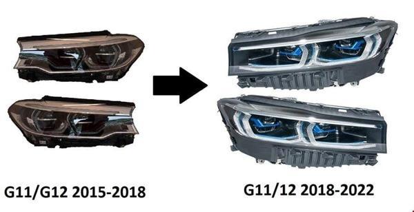 Bmw 7 Serisi G11g12 Makyajlı Kasa DÖnüşüm Lazer Far Seti 2018 Sonrası Uyumlu - Image 1