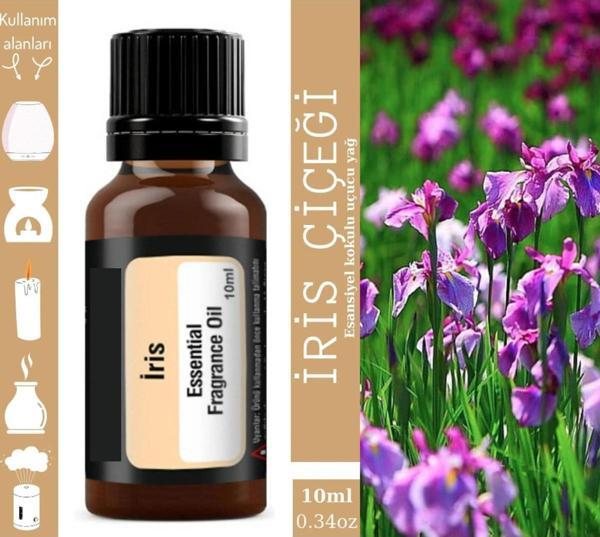 İris Çiçeği Uçucu Yağ Kokusu Buhurdanlık Difüzör Hava Nemlendirici Kokusu Difüzör Koku Aromatik - Image 1