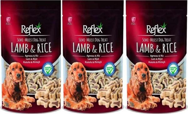 Kuzu Etli Ve Pirinçli Küçük Irk Köpek Ödülü 150 gr 3'lü Set - Image 1