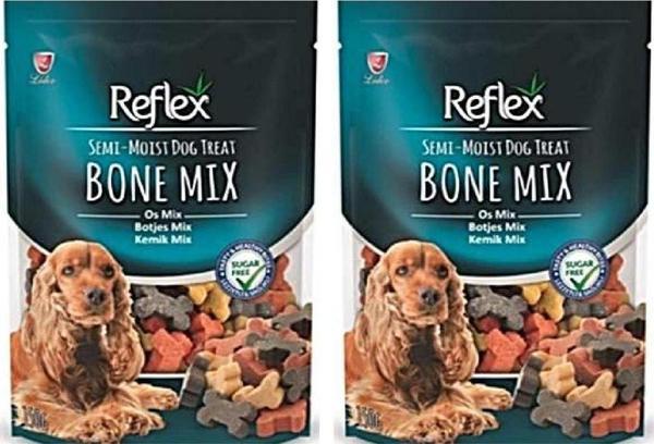 Reflex Köpek Ödülü Yarı Yumuşak Semı Moıst Mini Mix Kemik Köpek Ödülü 2 Adet 150 Gr - Image 1
