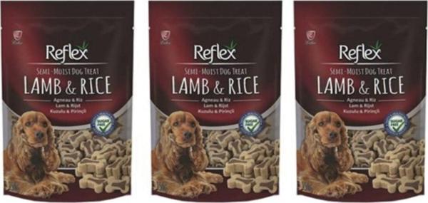 Semi Moist Yumuşak Kuzu Ve Pirinçli Köpek Ödülü 150 Gr X 3 Adet - Image 1