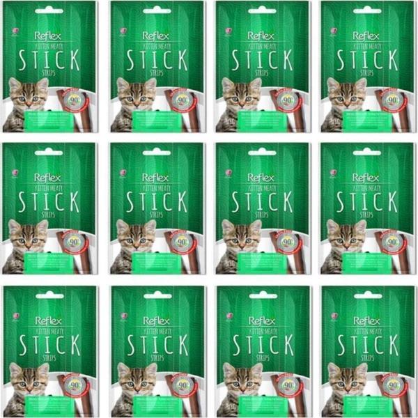 Reflex Stick Hindili Yavru Kedi Ödül Çubukları 15 Gr X 12 Adet - Image 1
