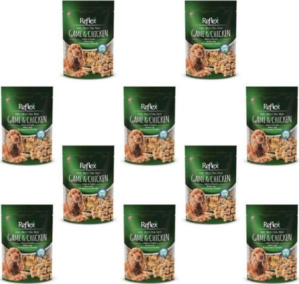 Semi-moist Av Hayvanlı Tavuklu Köpek Ödül Maması 10x150gr - Image 1