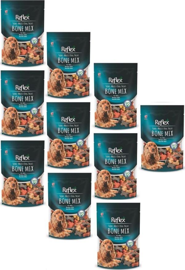 Semi Moist Bone Kemik Mix Yumuşak Çiğnemelik Köpek Ödülü 150 gr 10 Adet - Image 1