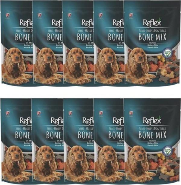 Semi Moist Bone Mix Kemik Mix Köpek Ödül Maması 150 gr X 10 Adet - Image 1
