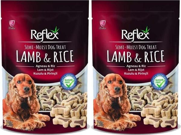 Semi Moist Kuzu Ve Pirinçli Köpek Ödülü 150 Gr X 2 Paket - Image 1