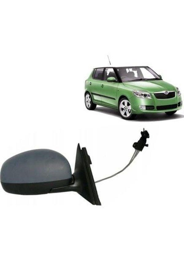 Skoda Fabia (542, 545) 2006 Sonrası Sağ Ayna Elektrikli Isıtmalı Astarlı 5 Pin - Image 1