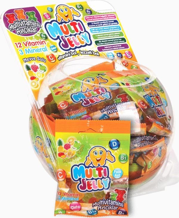 Multiball MULTİ JELLY JELİBON 40LI - Image 1