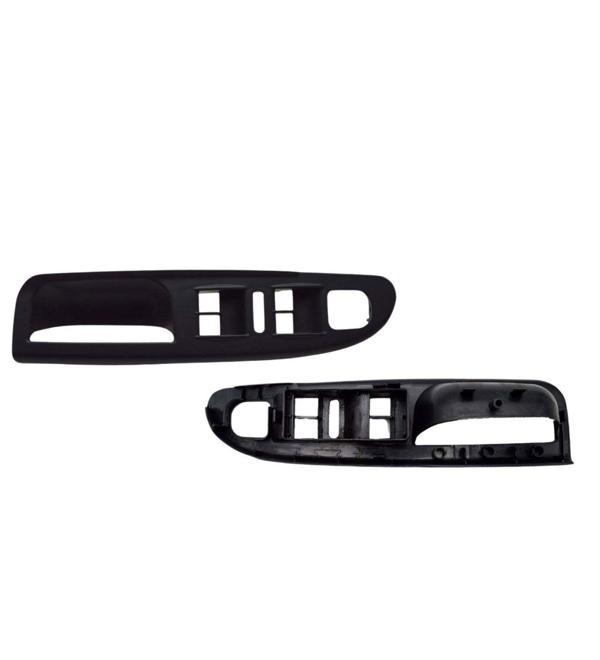 Volkswagen Passat B6 2005-2011 Ön Dörtlü Cam Düğme Çerçevesi (Siyah) - Image 1