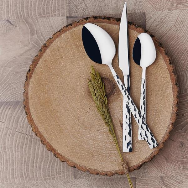 KORKMAZ Akasya 60 Parça Çatal Kaşık Bıçak Seti  A2471 - Image 1